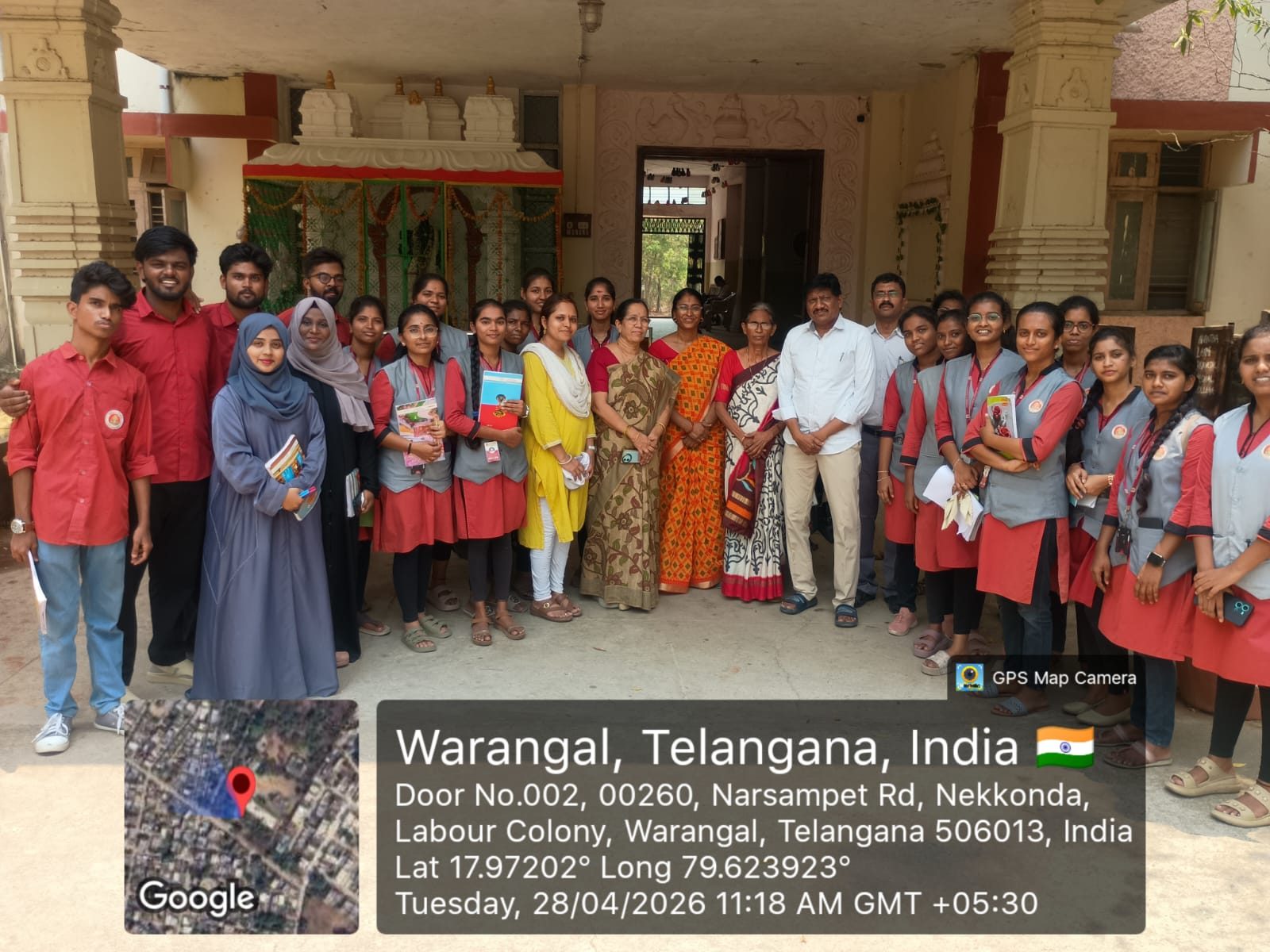 Field trip — Anantha Lakshmi Ayurvedic College