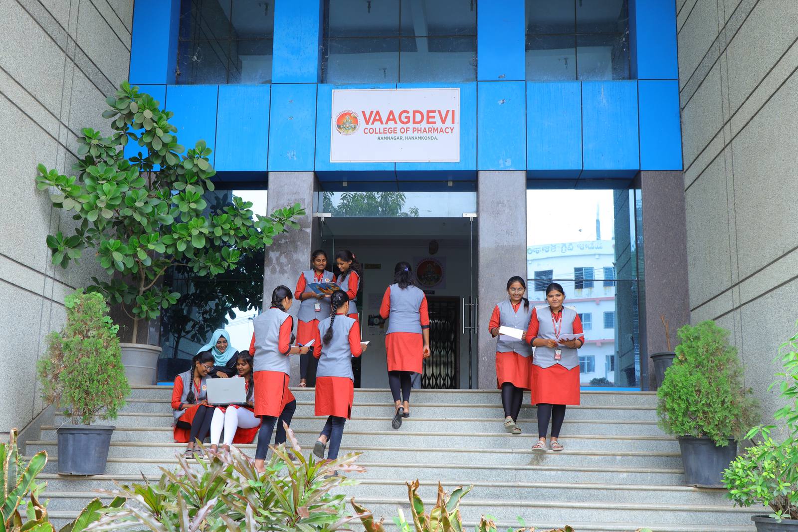 Main building façade