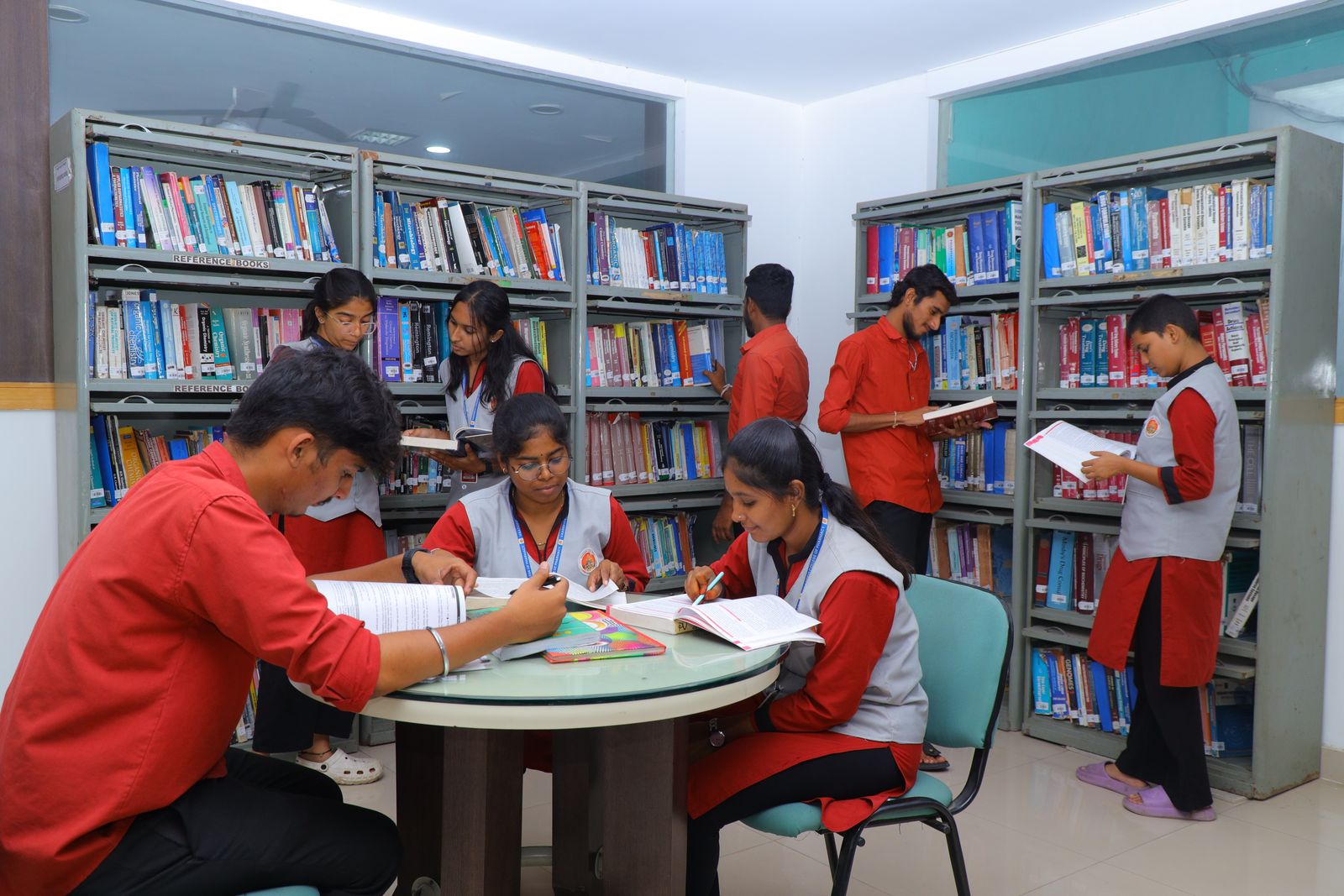 Central library — reading hall
