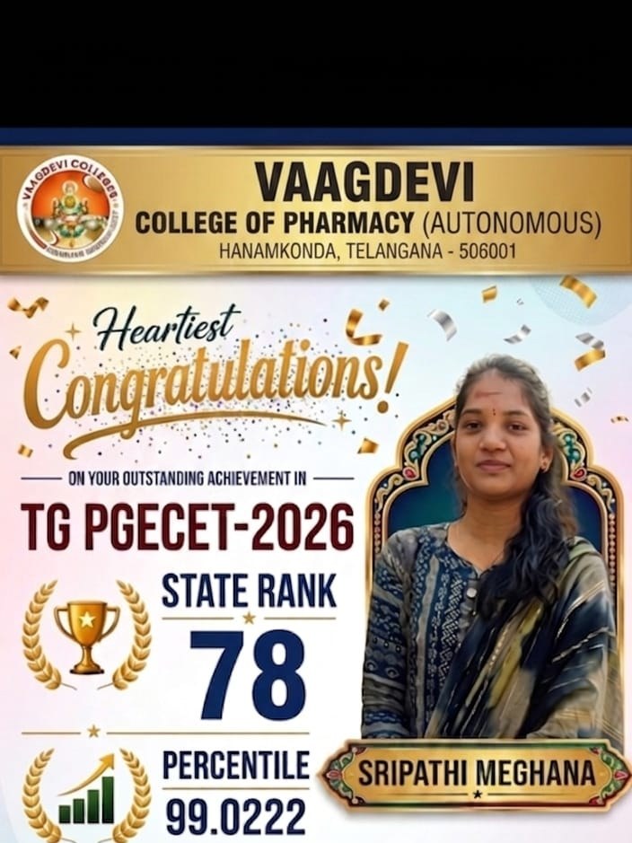 State Rank 78 — TG PGECET 2026